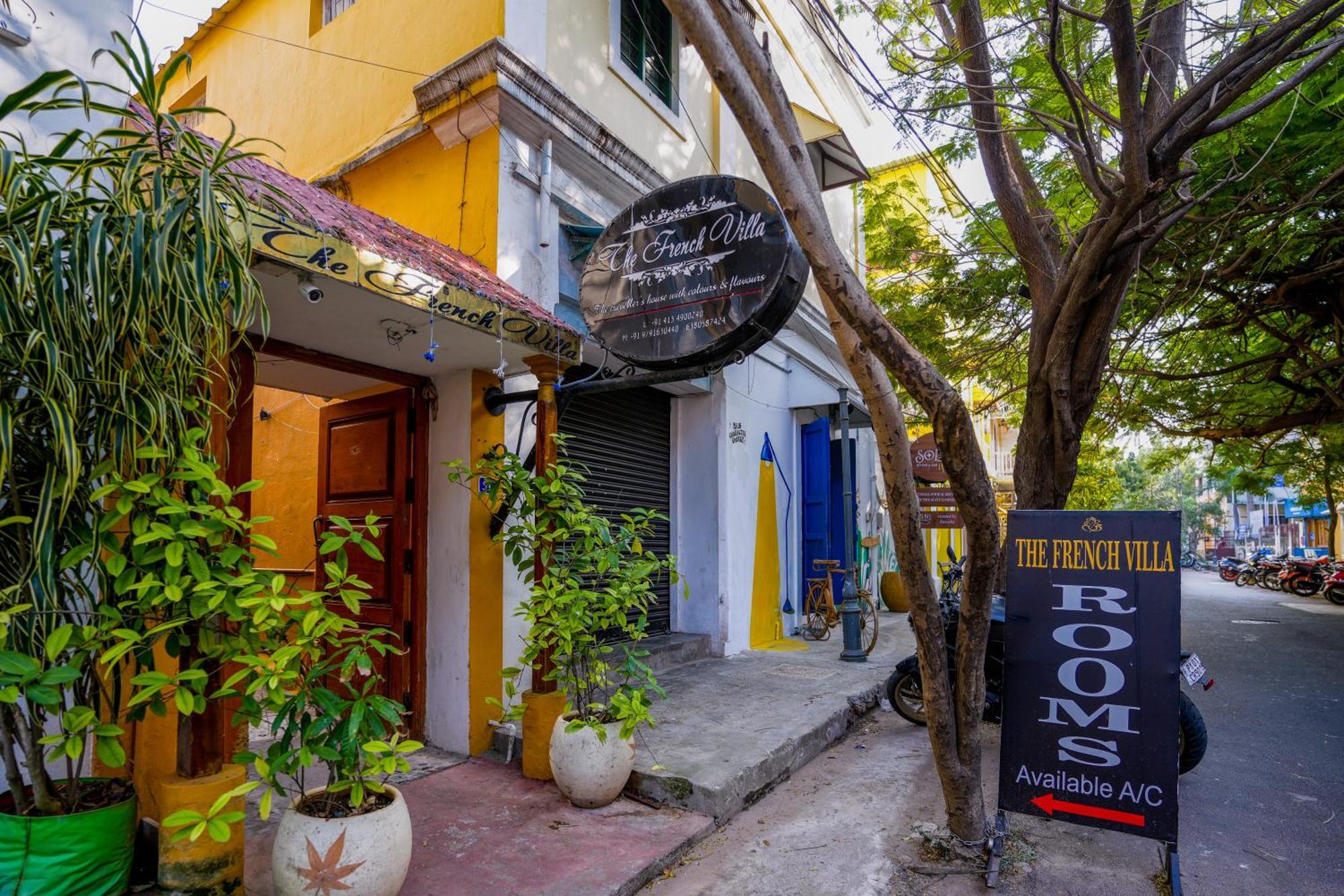 French Villa Pondicherry Esterno foto