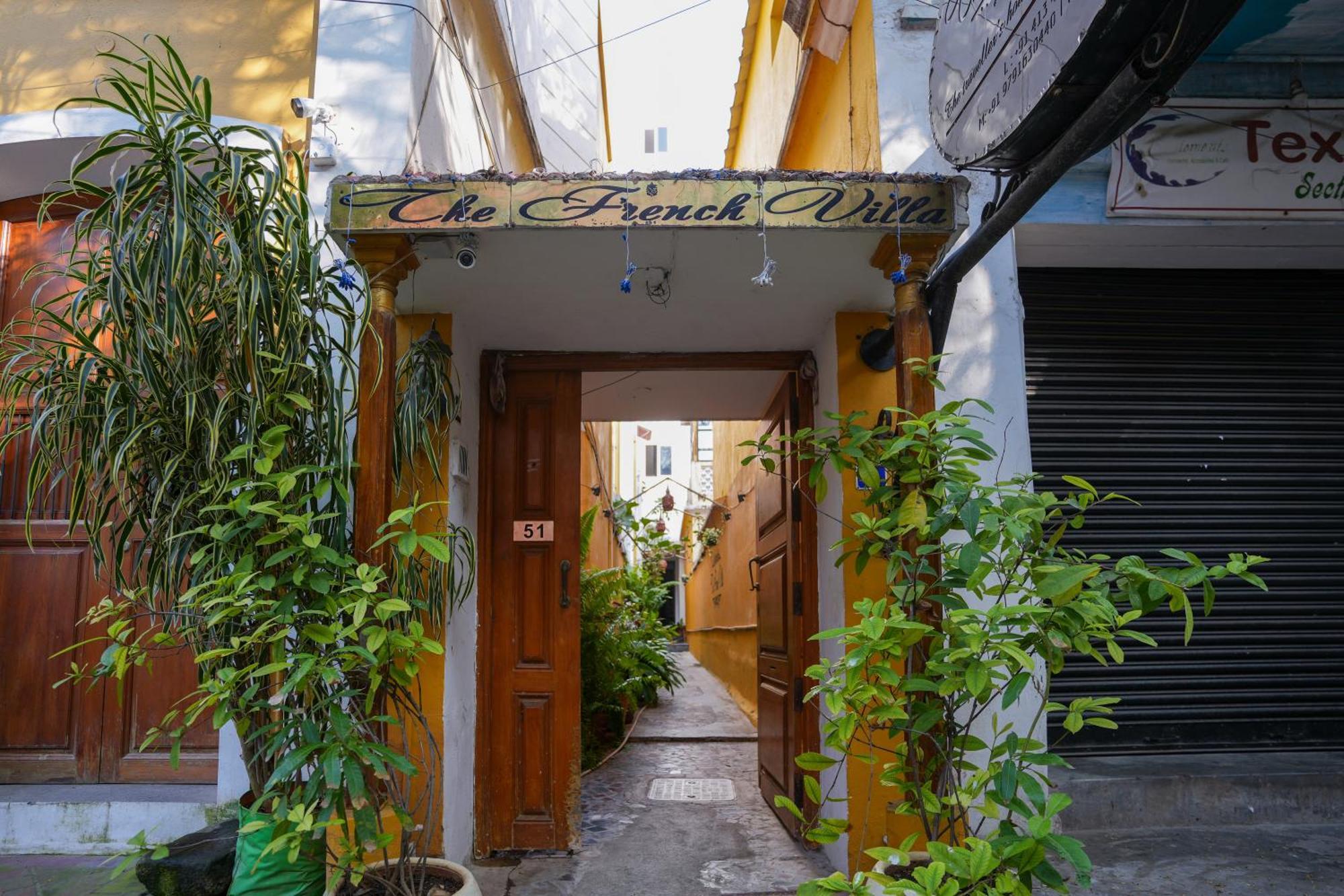 French Villa Pondicherry Esterno foto