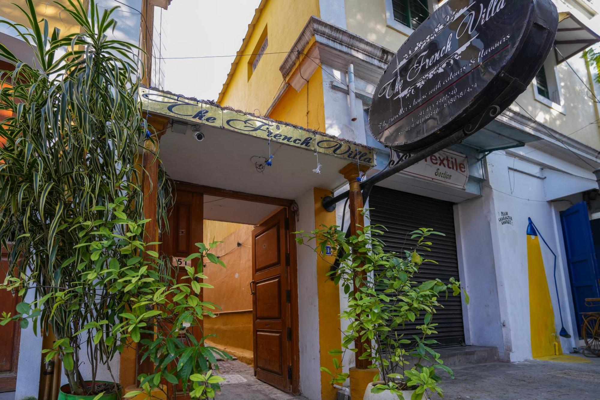 French Villa Pondicherry Esterno foto